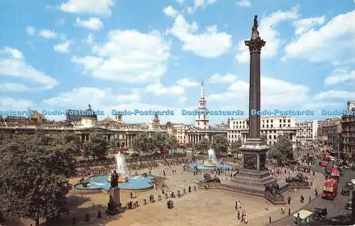 R485692 London Trafalgar Square Postkarte