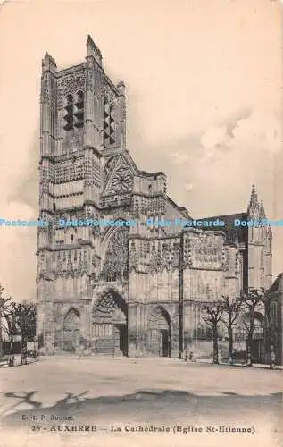 R487142 Auxerre La Cathedrale Eglise St Etienne P Motorhaube