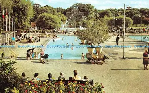 R485715 London Battersea Park Postkarte