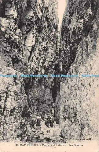 R487201 Cote d Emeraude Cap Frehel Rochers et Interieur des Grottes E Legoupil