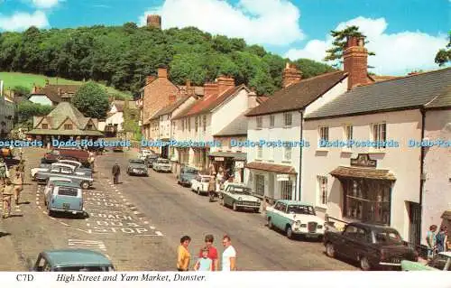 R485758 Dunster High Street and Yarn Market Harvey Barton