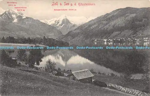 R488818 Zell a See g d Kitzsteinhorn A Fellerer 1910