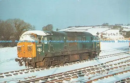 R485833 Klasse 22 Nr. D 6339 steht in Exeter Locoyard im Winter Oxford Publis