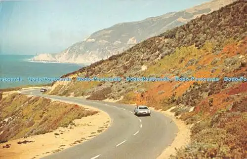 R485847 Strawberry Point auf dem Highway 1 in der Nähe des Little Sur River Plastichrome von Colo