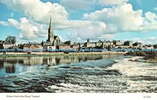 R483747 Kelso From the River Tweed E T W Dennis