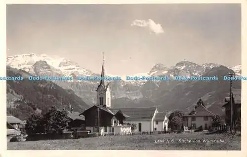 R483752 Lenk i S Kirche und Wildstrubel G Goyvaens