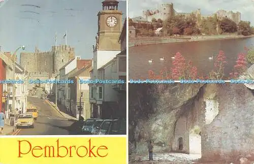 R487306 Pembroke The Castle Wogan Craven Torbogen Werbung Mehrfachansicht