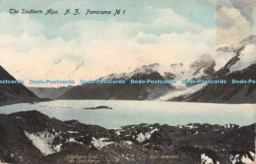 R487312 The Southern Alps N Z Panorama No 1 Tanner Bros No 246