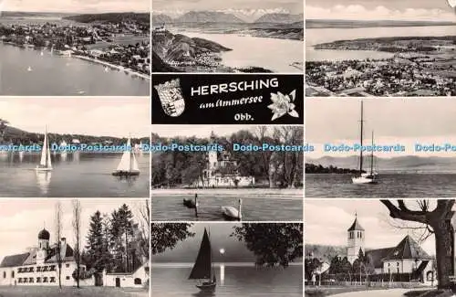 R488864 Herrsching am Ammersee Obb Sudbild Auf Perutz Film Multi View 1957