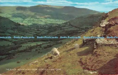 R485885 The Black Mountains From Mynydd Llangorse J Salmon