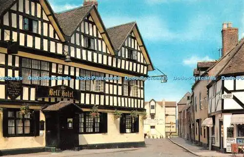 R483810 Tewkesbury The Bell Hotel Colourmaster W P und D E