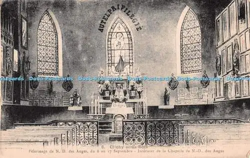 R487375 Clichy Sous Bois Interieur de la Chapelle de N D Des Anges E Weibel