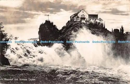 R488955 Rheinfall und Schloss Laufen Fotoglob