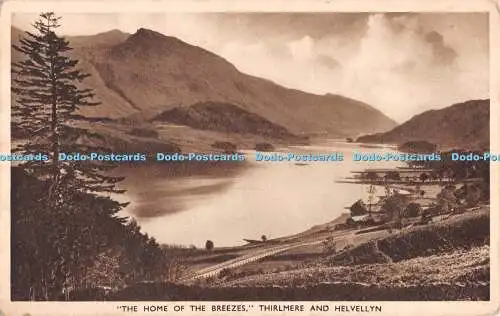 R485975 The Home of the Breezes Thirlmere and Helvellyn G P Abraham