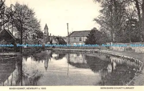 R485997 Newbury River Kennet Berkshire County Library