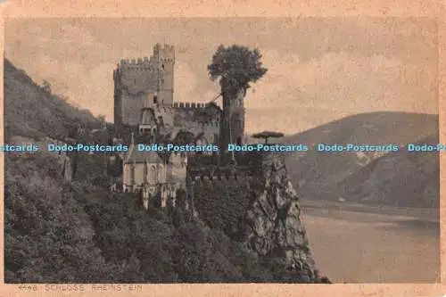 R486005 Schloss Rheinstein Karl Rud Bremer Nr 4448