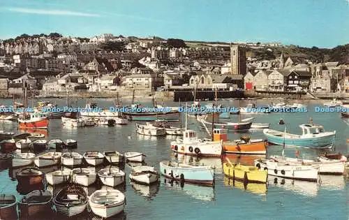 R483903 St Ives Hafen Jarrold Postkarte