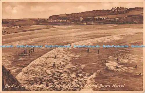 R486069 Bude Summerleaze Bathing Beach and Efford Down Hotel Spencer Thorn Frith