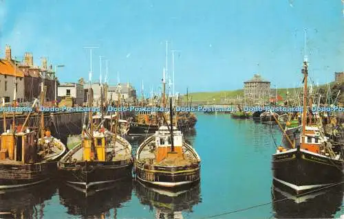 R483982 Eyemouth The Harbour Photo Precision Colourmaster International