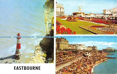 R484011 Eastbourne The Beach The Carpet Gardens Multi View