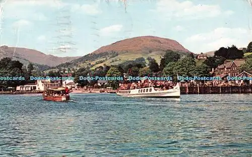 R487579 SD 642 Waterhead Ambleside English Lakes Sanderson and Dixon Plastichrom