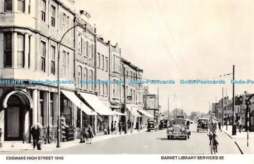 R487583 Edgware High Street 1948 Barnet Library Services 5E