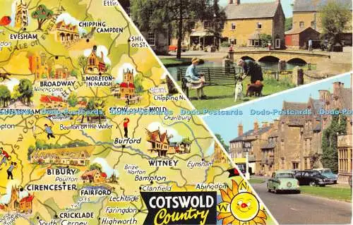 R484017 Cotswold Country Broadway E T W Dennis Multi View