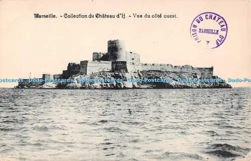 R489131 Marseille Collection du Chateau d If Vue du Cote Ouest