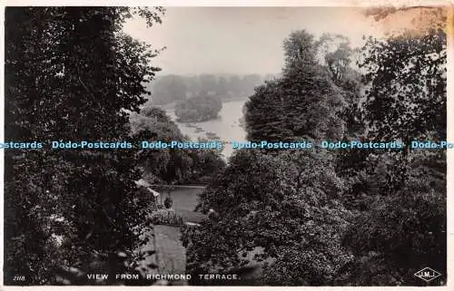 R486142 Blick von Richmond Terrace J und S Gy J M J 1948