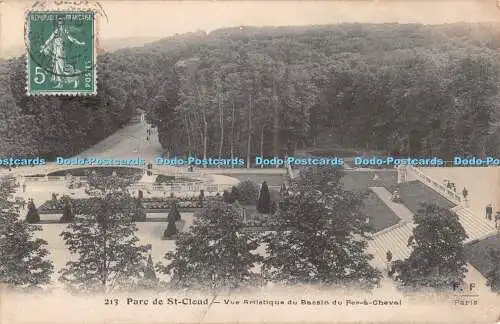 R487611 213 Parc de St Cloud Vue Artistique du Bassin du Fer a Cheval F Paris