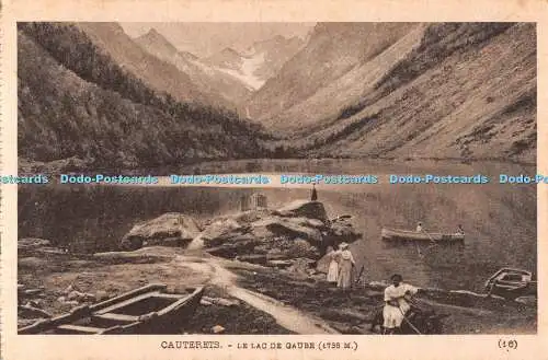 R487627 Cauterets Le Lac de Gaube Heliogravure Labouche Freres