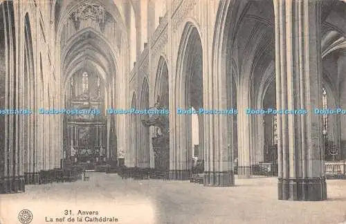 R487648 31 Anvers La nef de la Cathedrale G Hermans