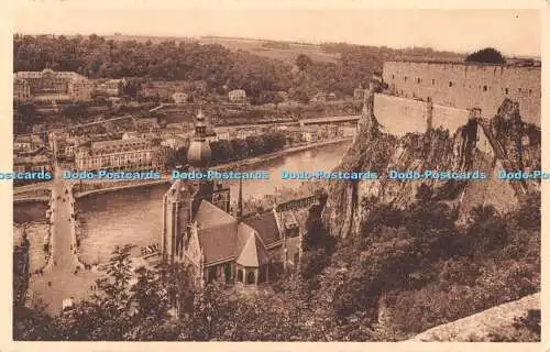 R487670 Dinant Vue prise des glacis de la Citadelle Ern Thill Bruxelles Nels