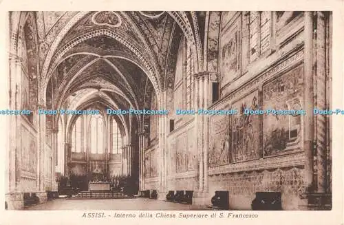 R486221 Assisi Interno della Chiesa Superiore di S Francesco E Zubboli