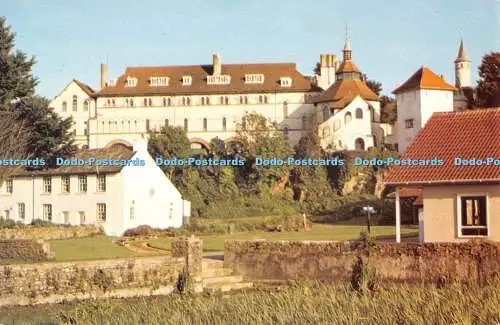 R484108 Dyfed Abbey and Village Caldey Island Off Tenby Photo Precision