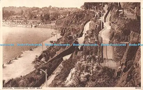 R487686 Paignton Goodrington Cliff Walk 80329 Photochrom 1949