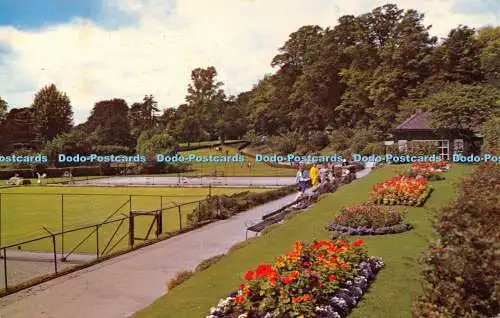 R484118 Bath Victoria Park Postkarte 1967