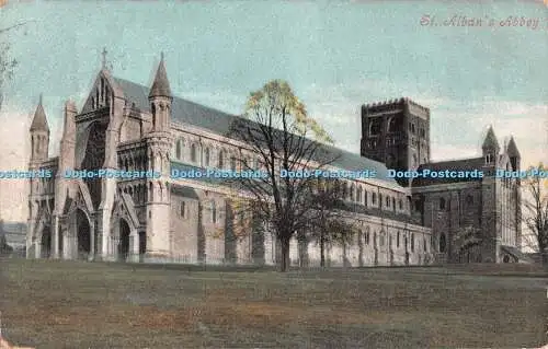 R489225 St Alban Abbey Valentine Serie 1907