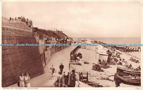 R487695 Promenade and Beach Sheringham 35141 1947