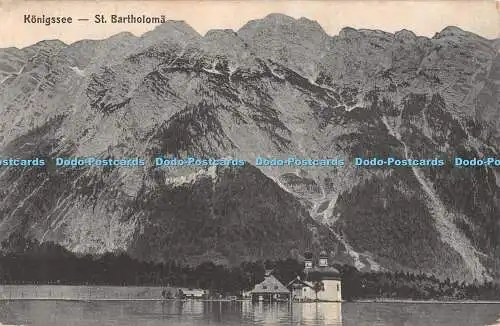 R486239 Königsee St Bartholoma Ottmar Zieher Nr 1162