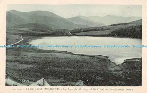 R487704 G dO 1446 LAuvergne Le Lac de Guery et la Chaine des Monts Dore J Goutte