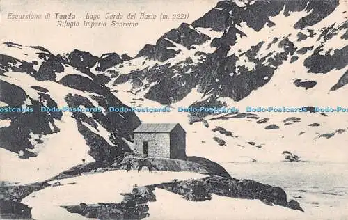 R486252 Escursione di Tenda Lago Verde del Basto Rifugio Imperia Sanremo M Abbon