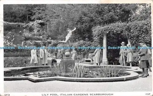 R484140 Scarborough Lily Pool Italian Gardens Chadwick Studio Yorkshire Serie 1