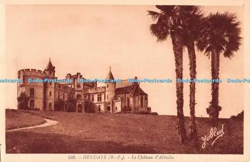 R487714 593 Hendaye B P Le Chateau dAbbadia Marcel Delboy Yobled