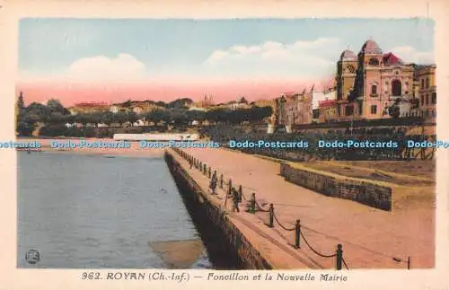 R484144 Royan Ch Inf Foncillon et la Nouvelle Mairie Riviere Bureau Pons