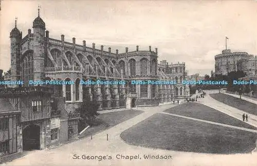 R486260 Windsor St George Chapel Postkarte