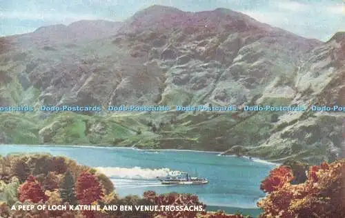 R486267 Trossachs A Peep of Loch Katrine and Ben Venue J B White Best of All Ser