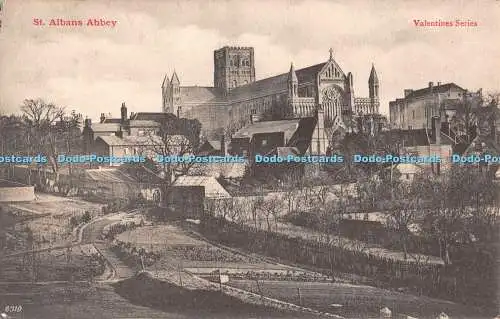 R487725 6310 St Albans Abbey Valentines Serie 1904