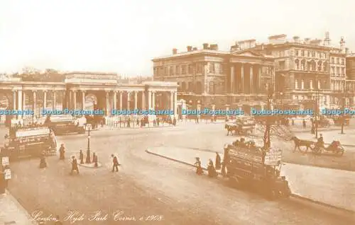 R484154 London Hyde Park Corner The Francis Frith Collection