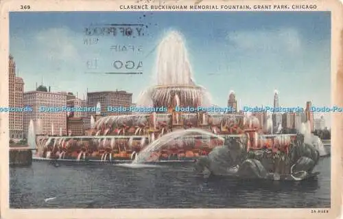 R484157 Chicago Clarence Buckingham Memorial Fountain Grant Park Max Rigot Selli